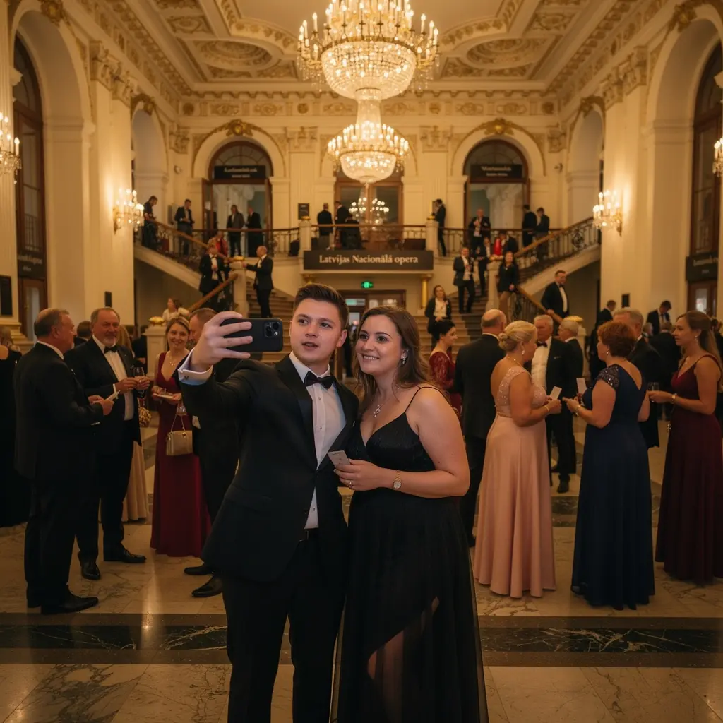 Saulains parks ar ziedošiem kokiem un cilvēkiem, kas atpūšas.